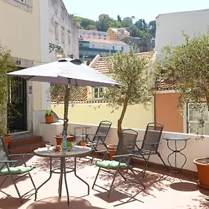 Costa Do Castelo Terrace , Lissabon Portugal